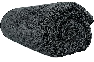 HOMEXCEL Car Drying Towel (36"x 24"), 1200GSM Ultra Absorbent Car Cleaning Cloth, Streak-Free Microfiber Drying Towel, Great for Cars, Trucks, SUVs, RVs, Motorcycles