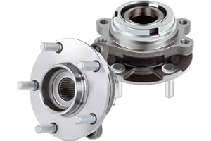 ECCPP 513294 New Brand Front Wheel Hub Bearing Assembly 2007 2008 2009 2010 2011 2012 2013 for Nissan Altima 2.5L FWD (Driver or Passenger Side) Left Right Pair