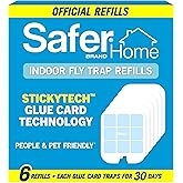 Safer Home SH506 Trap Refill Pack of Glue Cards for SH502 Indoor Fly Trap, Official Safer Home Refills with StickyTech Glue C