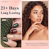 VANREESA Gel Nail Polish Kit with 36W UV Lamp, 18 Colours Soak Off Gels view 5