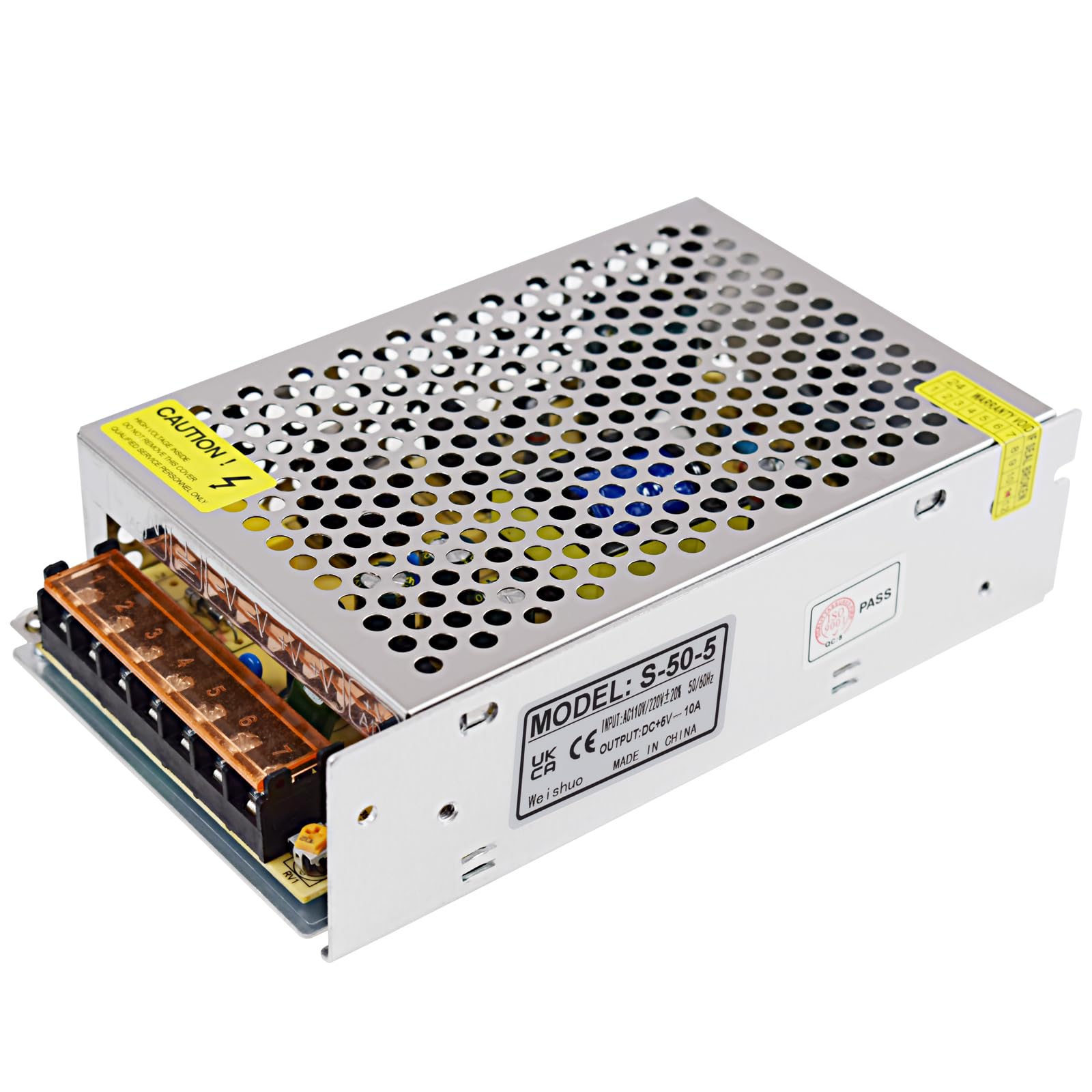 AC 110V/220V to DC 5V 10A 50W Switching Power Supply AC-DC Power adapter Transformer(5V 10A)