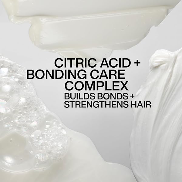 REDKEN BONDING SHAMPOO FOR DAMAGED HAIR REPAIR | STRENGTHENS AND REPAIRS WEAK AND BRITTLE HAIR | ACIDIC BONDING CONCENTRATE | SAFE FOR COLOR-TREATED HAIR | FOR ALL HAIR TYPES