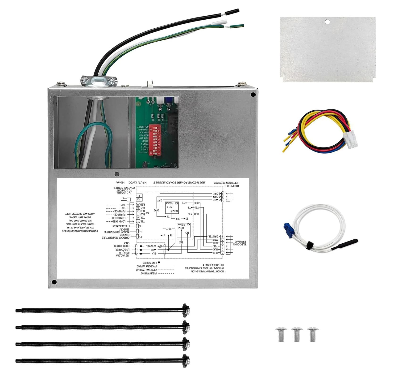 Photo 1 of Upgraded 3312020.000 RV Thermostat Control Board compatible with 59516 Air Conditioners Fit The Duo Thermal 13 and Dometic Multi-Zone CCC2 Model 57915, 500 BTU and The 15, 000 BTU air conditioners