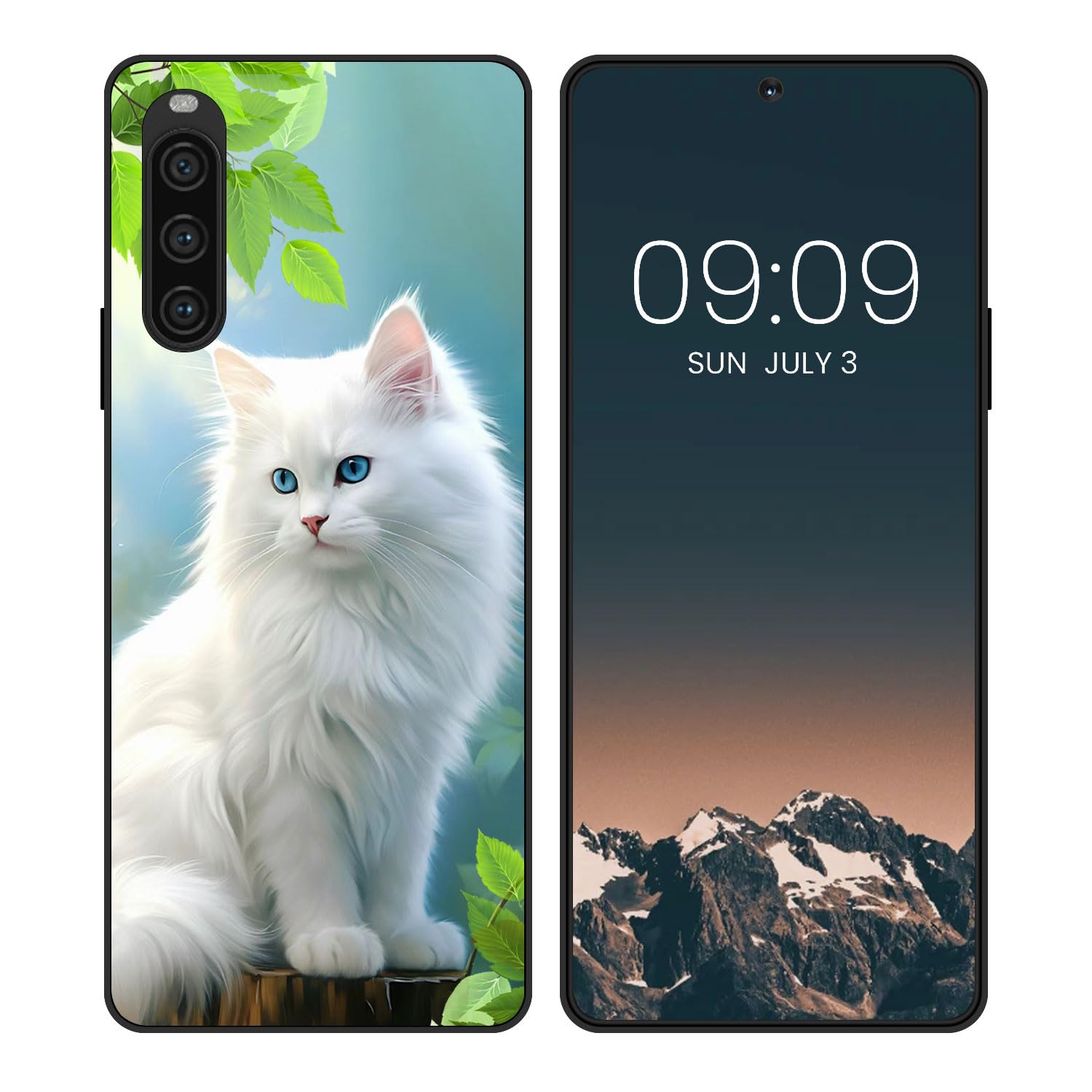 WUACYEAMING for Sony Xperia 10V 2023 Cute Case,Soft