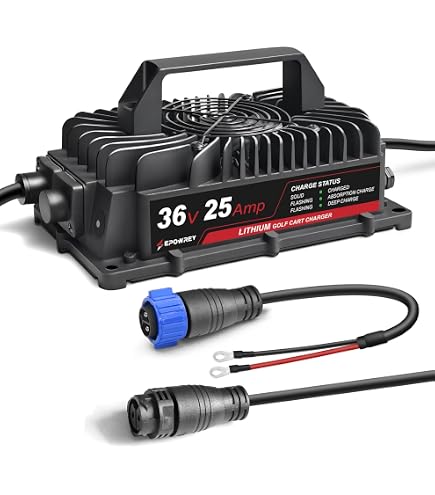 Amazon.com : EPOWREY 18AMP Lithium Battery Charger for 48 Volt