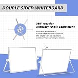 DOLLAR BOSS Double Sided Magnetic Desktop Whiteboard 20x30 cm with Stand view 5