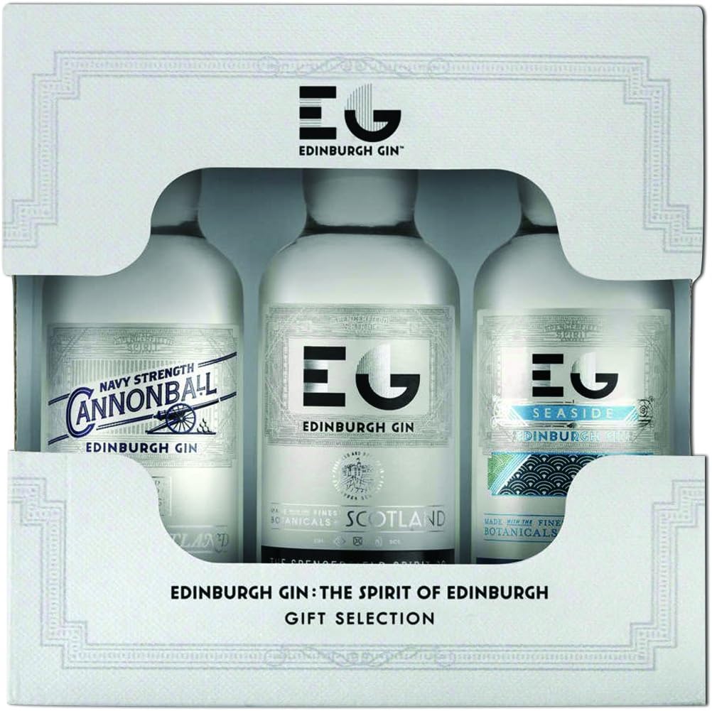 Edinburgh Gin: The Spirit of Edinburgh Gift Set Collection Selection (5cl)