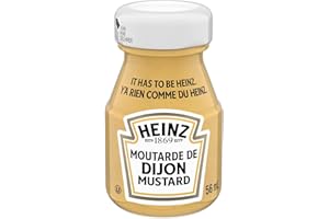 Heinz Dijon Mustard (60 x 57 mL Bottle)