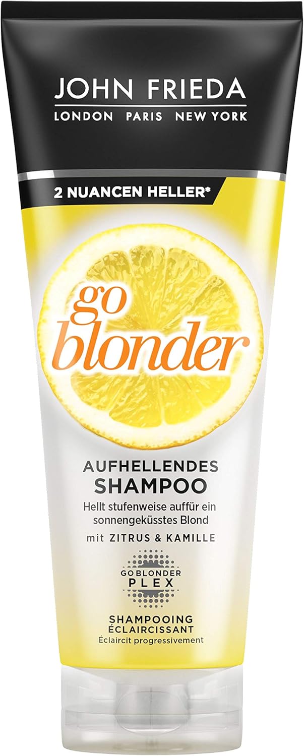 John Frieda Sheer Blonde Go Blonder Shampoo, 250 ml, Pack of 1, 250 ml (Pack of 1)