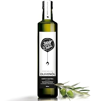 Premium Bio Olivenöl kaltgepresst | (Griechenland Kalamata) | Griechisches extra natives Öl (vergine), mild, fruchtig, köstli