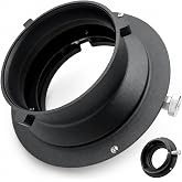 INVINEEX Bowens Mount Extension Ring for Studio Flash &amp; Softbox | Creates extra space between Bowens lights and modifiers for easier installation and improved lighting flexibility.