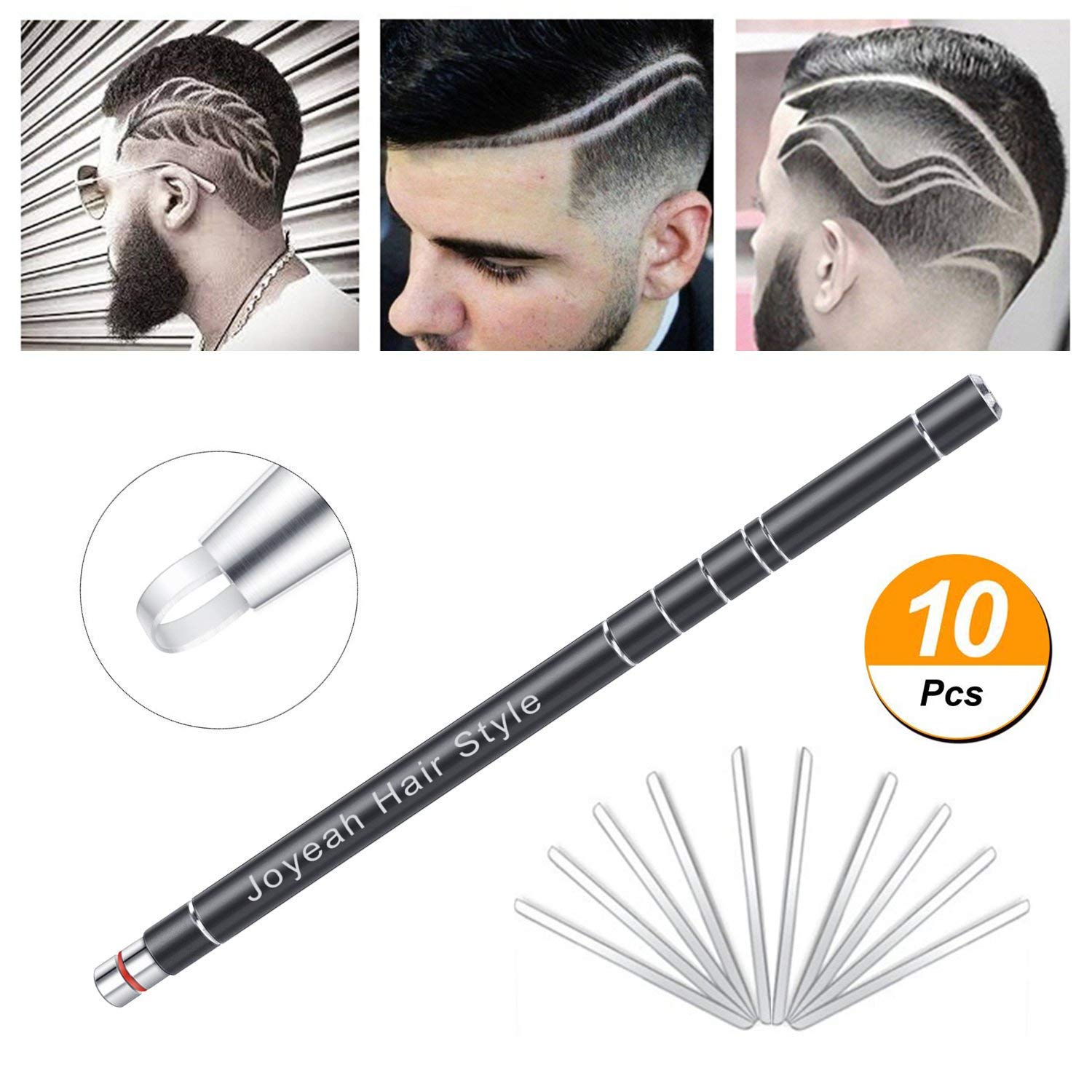 ORIGINAL Joyeah Hair Tattoo Barber Eyebrow Beards Razor Pen 10 Blades 1