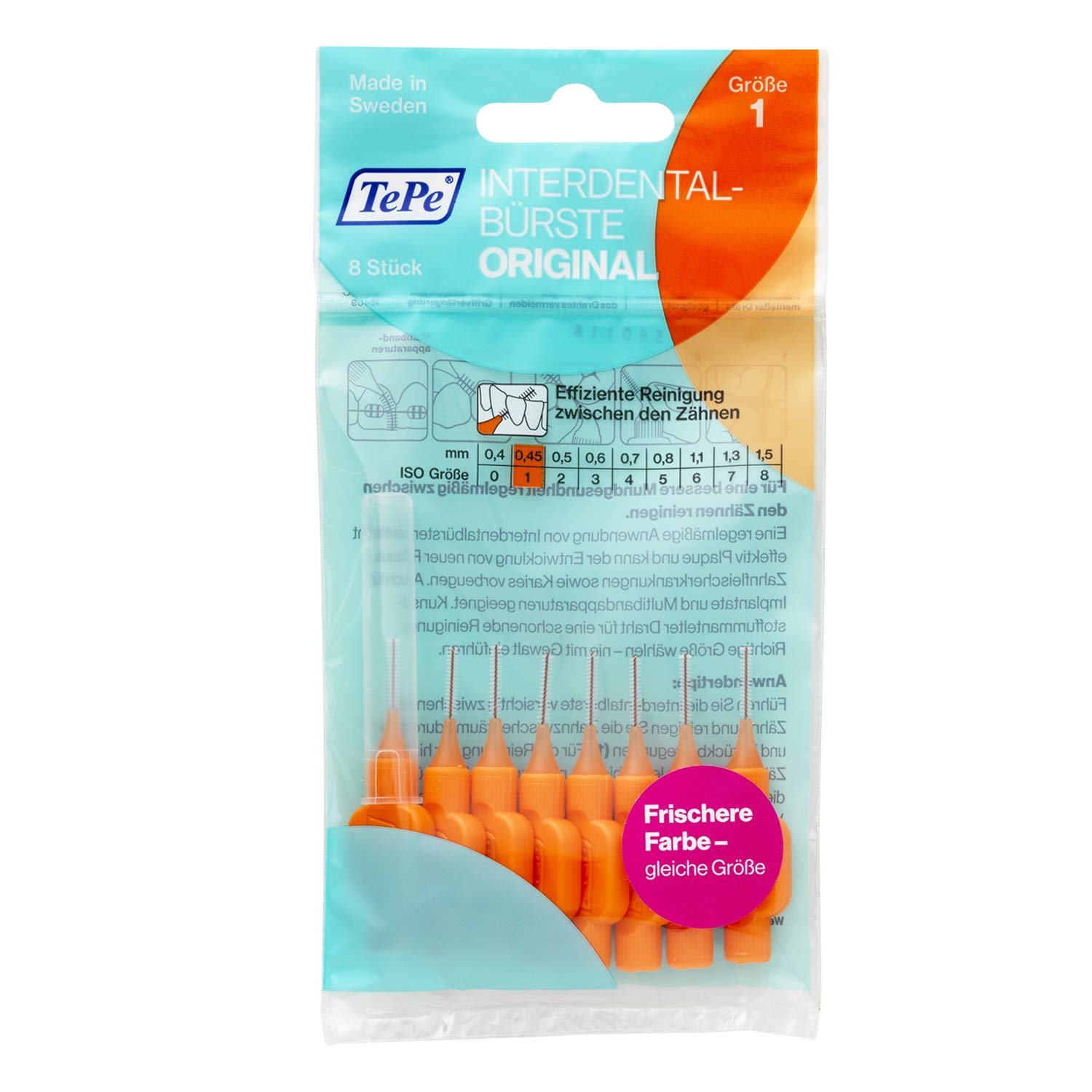 Tepe Interdental Brushes Orange x 1 Amazon.co.uk Health & Personal Care