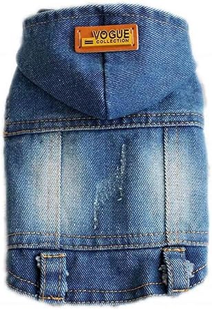 dog jean jacket amazon