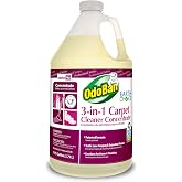 OdoBan Professional 3-in-1 Carpet Cleaner Concentrate, Made in the USA, 1 Gallon