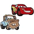 LUXPA - 2pcs Cartoon Cars - Premium Quality Embroidered Iron on Patches - Applique - DIY - Easy Application