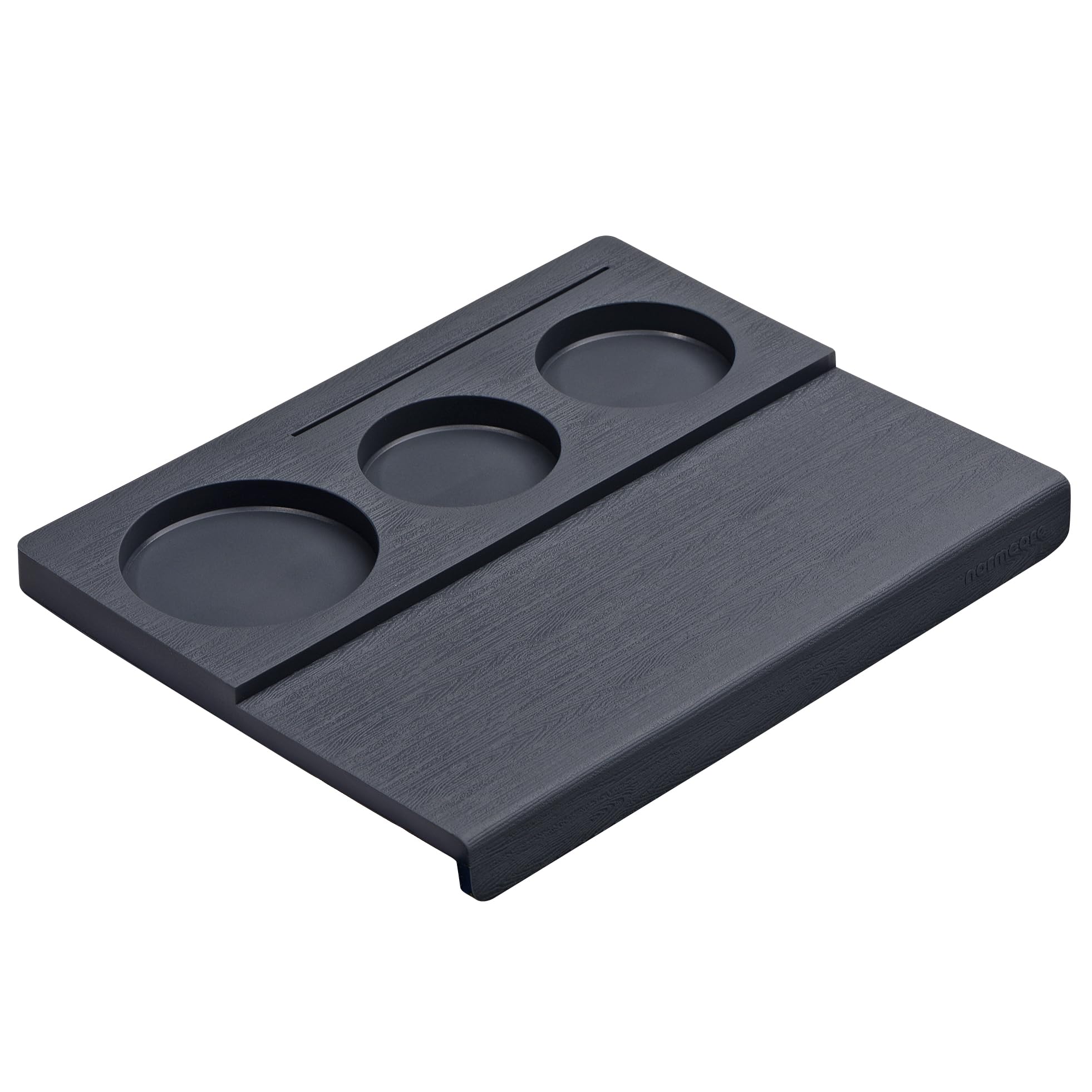 Photo 1 of Normcore Espresso Tamping Station V3, Tamping Mat with Corner Edge, Silicone Coffee Tamper Mat, Coffee Tamper Holder Pad for Baristas, Food Safe Silicone Rubber, Dark Gray