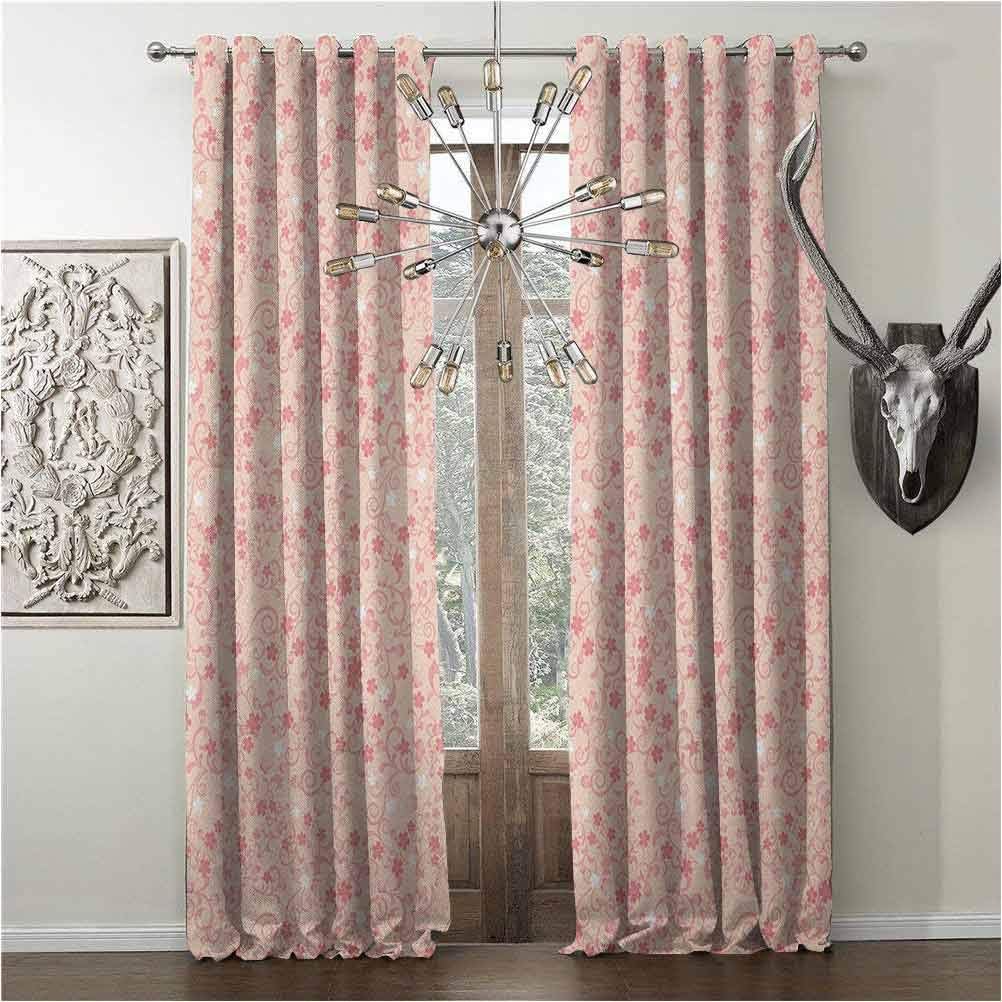Hengshu - Cortinas de alto índice de sombreado, flores de cerezo