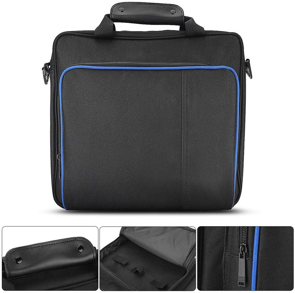 Socobeta Portable Handbag Travel Storage Carrying Bag Fully Protective Shoulder Bag Waterproof for, Black - Image 4