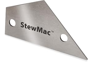 StewMac Fret Rocker - The Original Stainless Steel 4-in-1 Mini Straightedge Luthier Tool, Precision-Machined for Accuracy, Locate High Frets Fast