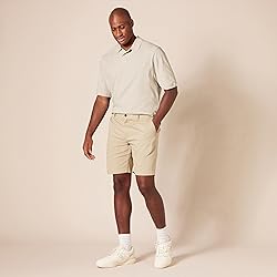 Amazon Essentials Men's Regular-Fit Cotton Pique
