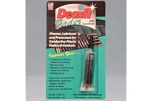 DeoxIT Fader Lube 2mL 100% Solution - Faderlube Carbon/Plastic Controls Sliders - 2g - Prevent Corrosion