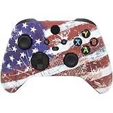 ProControllers LLC Hand Crafted Custom Controller Compatible with Xbox Series X/S &amp; Xbox One (U.S Flag)