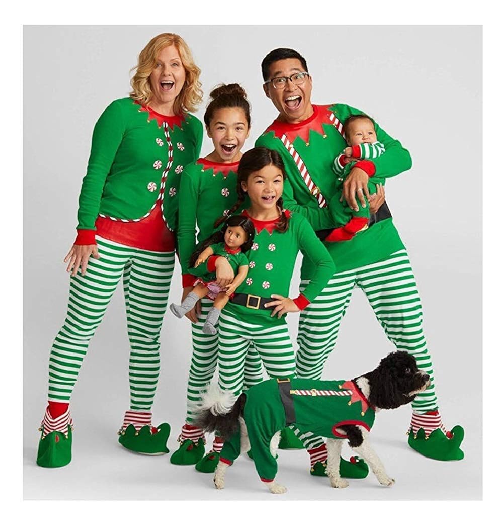 mom dad and baby christmas outfits