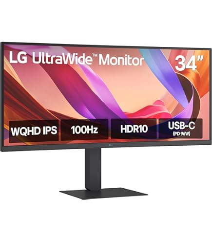 Amazon.com: LG 34WP85CN-B.AUS 34” Curved UltraWide QHD IPS HDR 