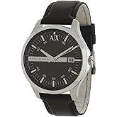 A|X Armani Exchange Men's Watch, Three-Hand Stainless Steel Watch for Men