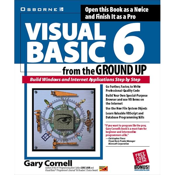 Visual Basic 6 From The Ground Up Cornell Gary 9780078825088 Amazon Com Books