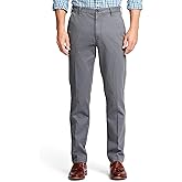 IZOD Men's Performance Stretch Straight Fit Flat Front Chino Pant