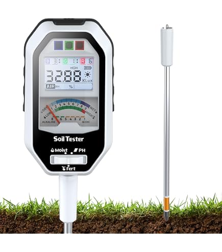 Sensor De Suelo RS485 De 5 Pines - Mide PH, NPK Y Conductividad, Fácil De Instalar, Para Jardinería, Agricultura Y Experimentos Científicos