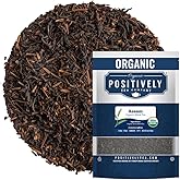 Positively Tea, Organic Assam TGFOP Black Tea, Loose Leaf, 4 Ounce