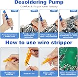 Flintronic 80W LCD Soldering Iron Kit 180-520°C 15 in 1 Digital Temperature view 7