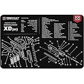 TekMat Original 11" x 17" - 1/8" Thick Oil Resistant Non-Slip Waterproof Scratchproof Washable Handgun Maintenance & Cleaning