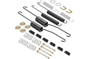 Rear Drum Brake Shoe Hardware Kit Fit for Chevy Silverado 1500 2008-2013 GMC Sierra 1500 2008-2015, 18K2089 H7365 1406-291243
