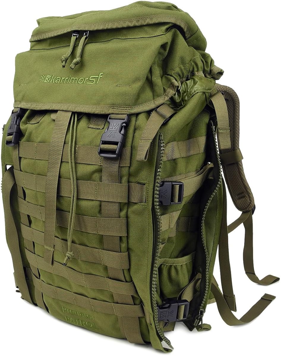 Amazon Com Karrimor Sf Predator Patrol 45 Plce Backpack One Size Olive Clothing