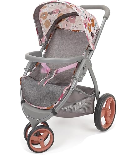 Baby Alive: Doll Jogging Stroller - Pink & Rainbow