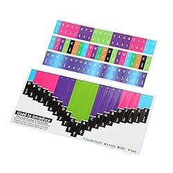 Kalimba Scale Stickers Colorful Thumb Piano Key