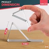 SOL 16pk Stainless Steel Table Cloth Clips Windproof Outdoor Clamp Set view 2