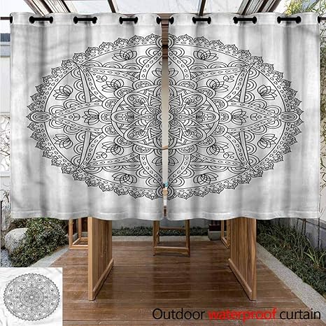 Amazon Com Sunnyhome Living Room Bedroom Window Curtains