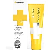 First Honey® Manuka Honey Cream for Dry & Itchy Skin | Fast Relief for Eczema, Rosacea, Psoriasis, & Dermatitis | Natural & No Fillers | Safe for Babies & Toddlers | 1.75 oz