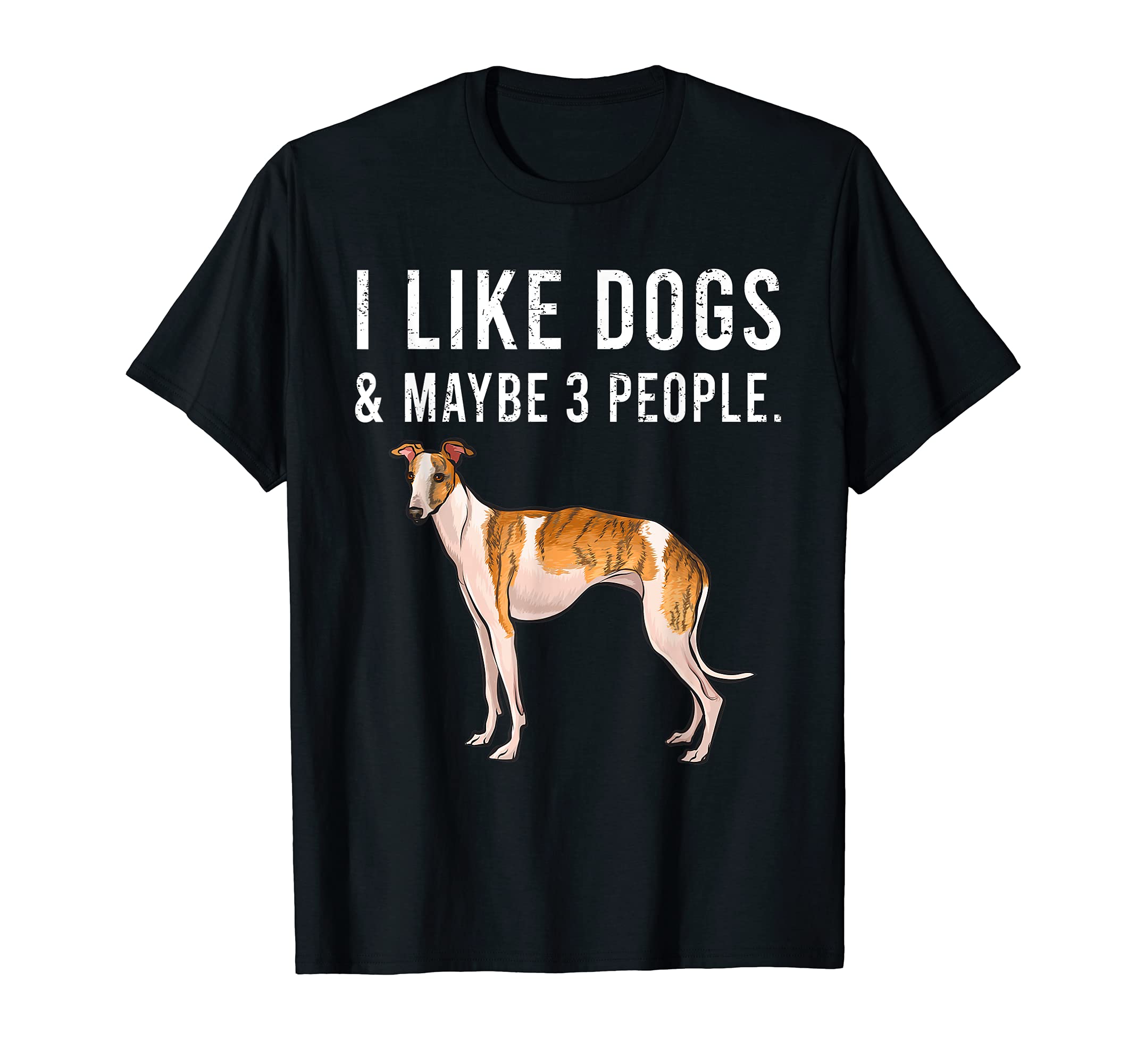 Funny I Like Whippet Dogs And Maybe 3 People T-Shirt