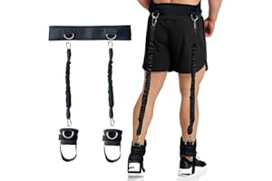 CORECISE Vertical Jumping Trainer,Leg Strength Training Resistance Band for Agility Speed Basketball Volleyball Football Jump