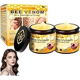 2 PCS Bee Venom Skin Restoration Cream,Bee Venom Skin Treatment Cream,Firms and Rejuvenates, Quickly Smoothing Out Wrinkles and Fine Lines