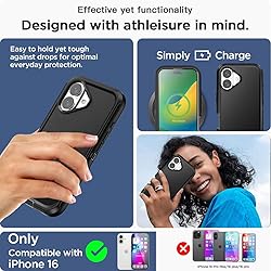 AICase for iPhone 16 Case(6.1") with Belt