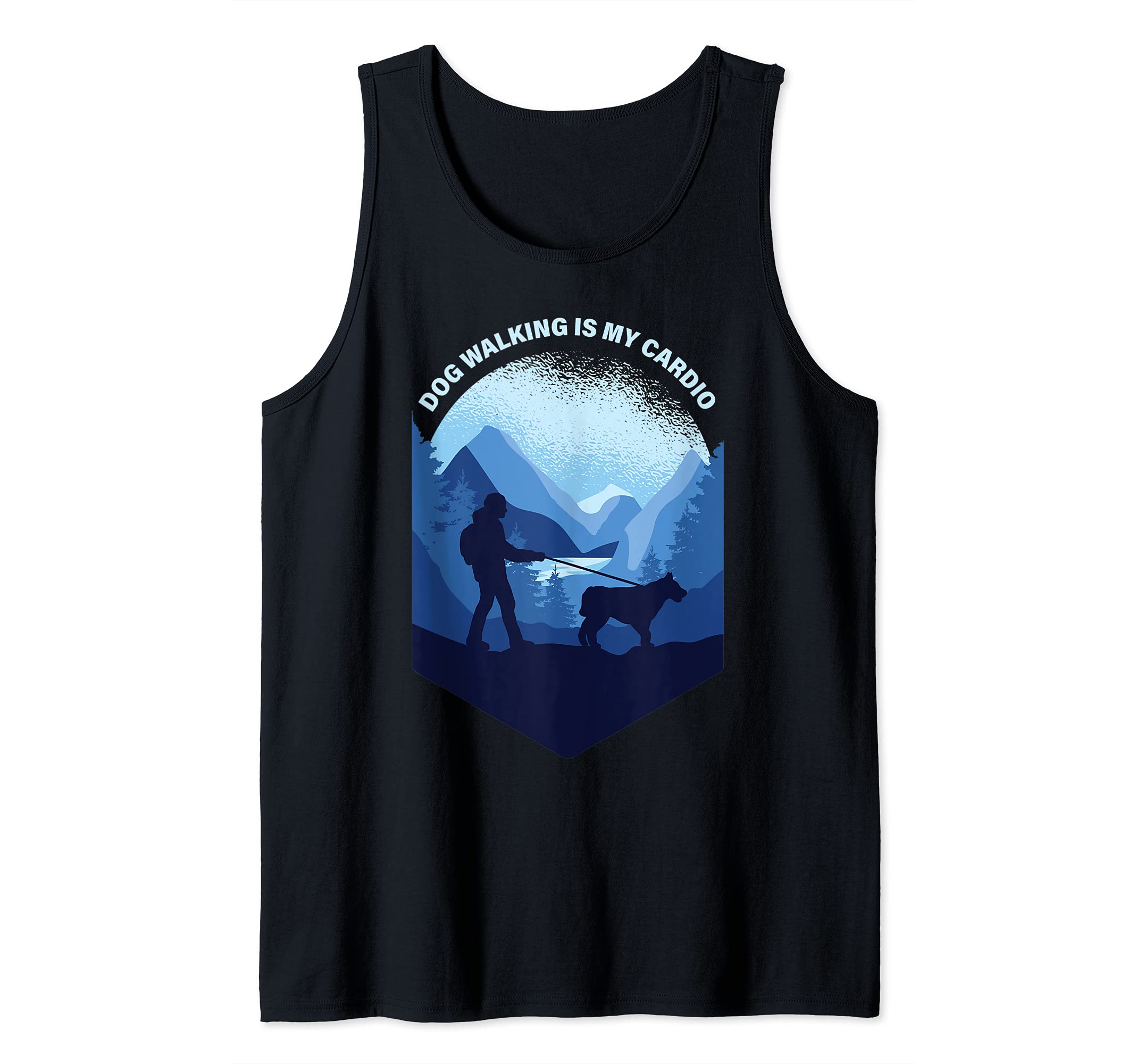 Dog Walking Is My Cardio Tank Top