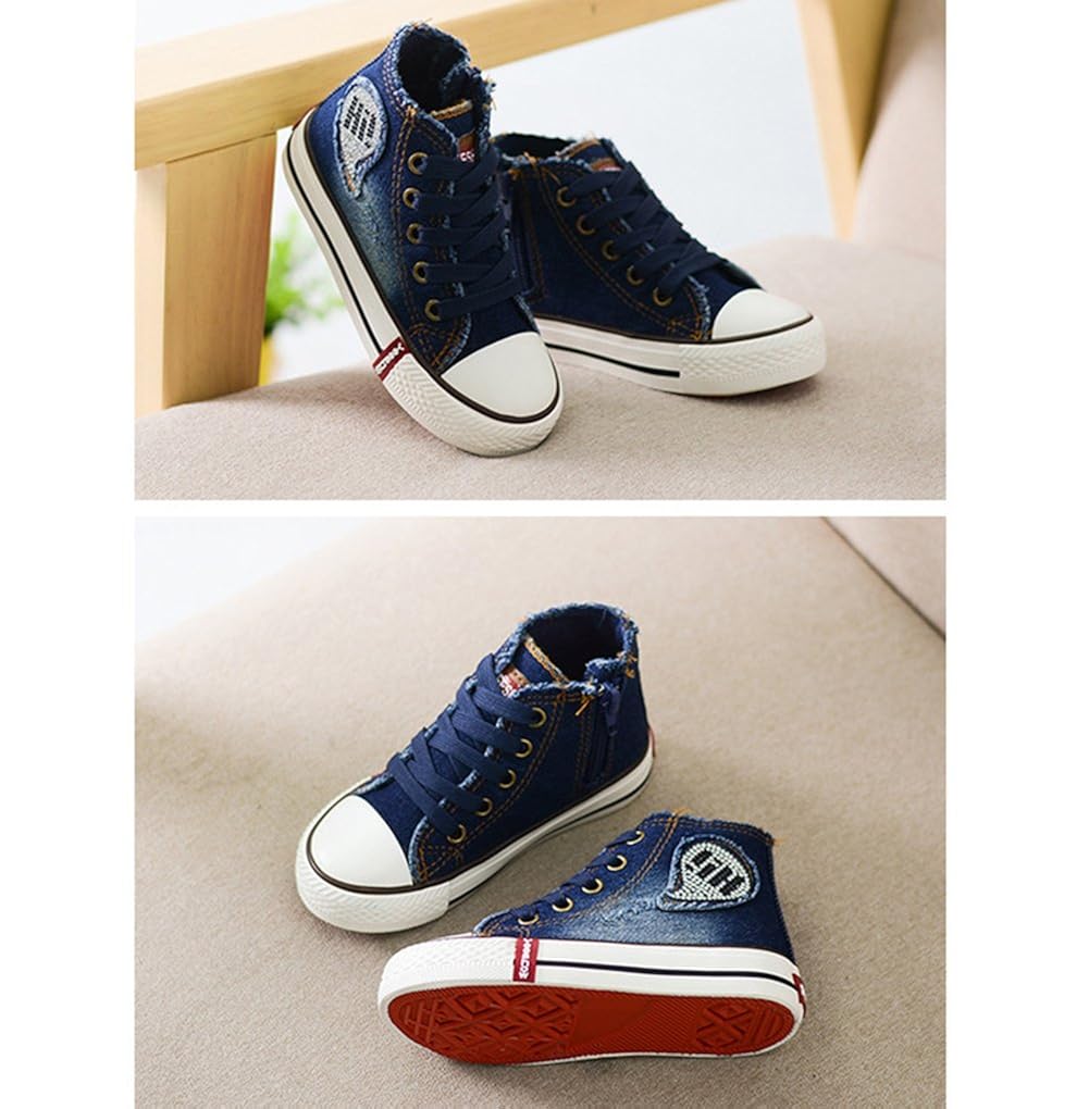 Scothen Chaussures Pour Enfants Pour Baskets Unisexes Chaussures Toile Denim Enfants Courir Baskets Bebe Filles Garcons Baskets Chaussures Toile Chaussures Montantes Sport Courir Sneakers Bebe Chaussures Fille Chaussures Et Sacs Centroarco Com