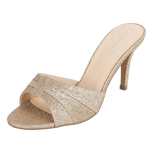 Women's Shimmer Detail Slip Ons